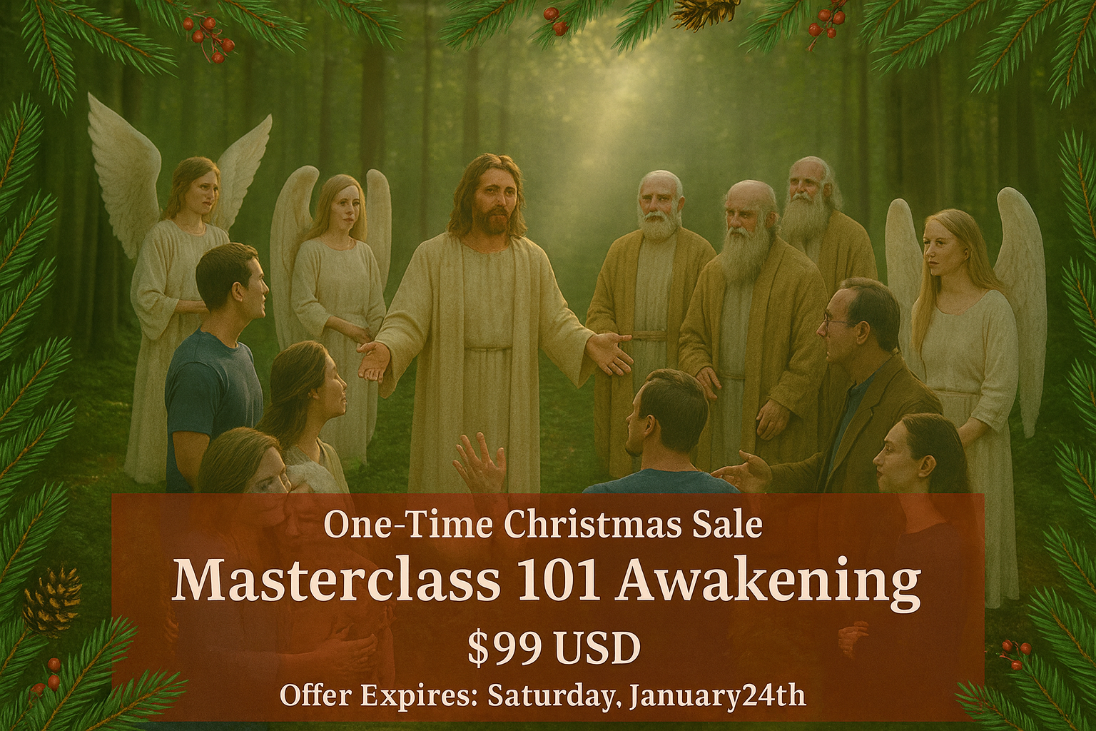 Masterclass 101 Awakening Starts Dates: Saturday, January 24th - Friday, February 13th 2026